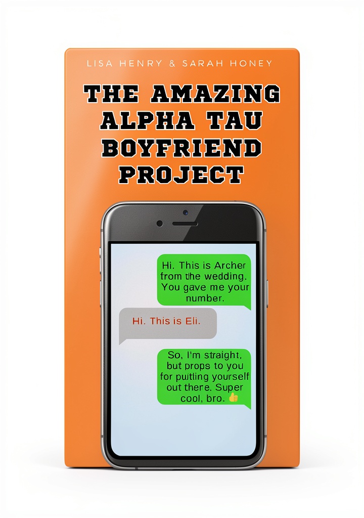 Alpha Tau eBook cover featuring humorous LGBTQ themes