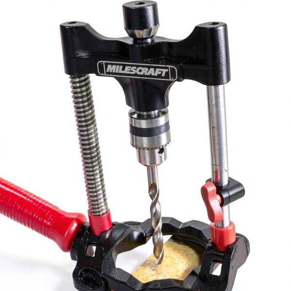 Milescraft Hand Powered Drillmate Drill 1 PACK Black Red-6