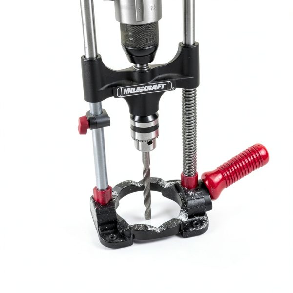 Milescraft Hand Powered Drillmate Drill 1 PACK Black Red-1