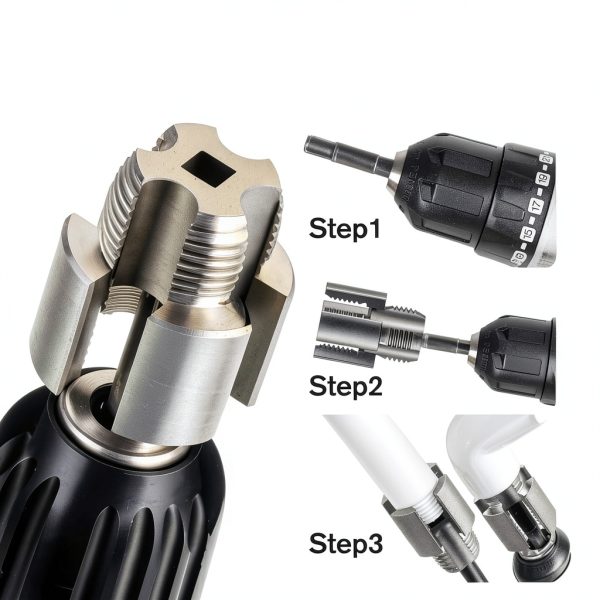 Pipe Threading Tool QIZRON Heavy Duty Alloy-5