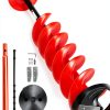 VEVOR Ice Auger Drill Bit Nylon Heavy Duty 8"-8