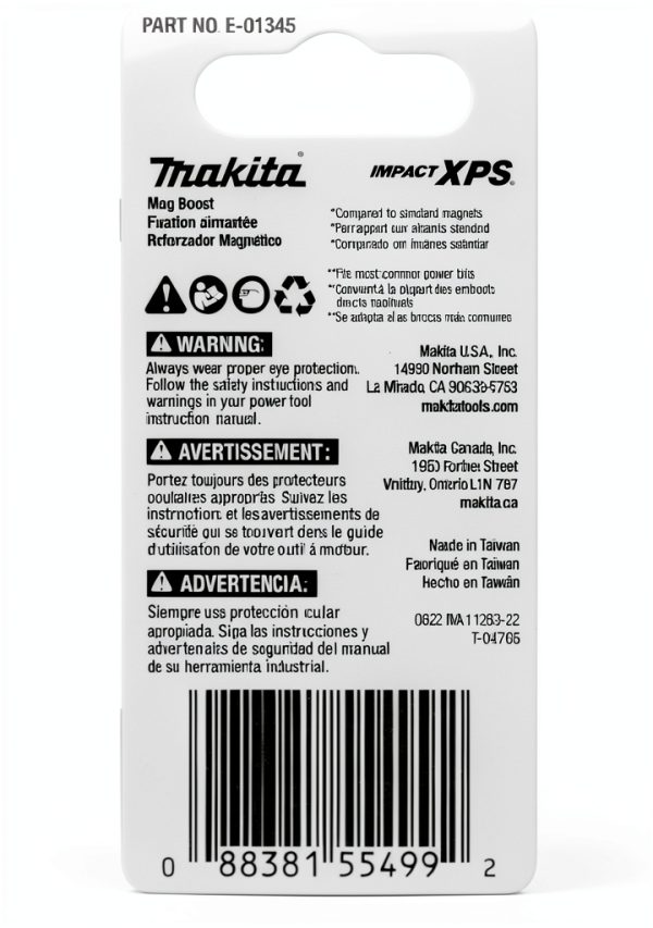 Makita Hex-Shank Drill Bits Silver Metal-4