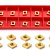 CCMT 060204 SixBuys 10pcs Carbide Turning Inserts for CNC Lathe-0