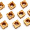 CCMT 060204 SixBuys 10pcs Carbide Turning Inserts for CNC Lathe-1