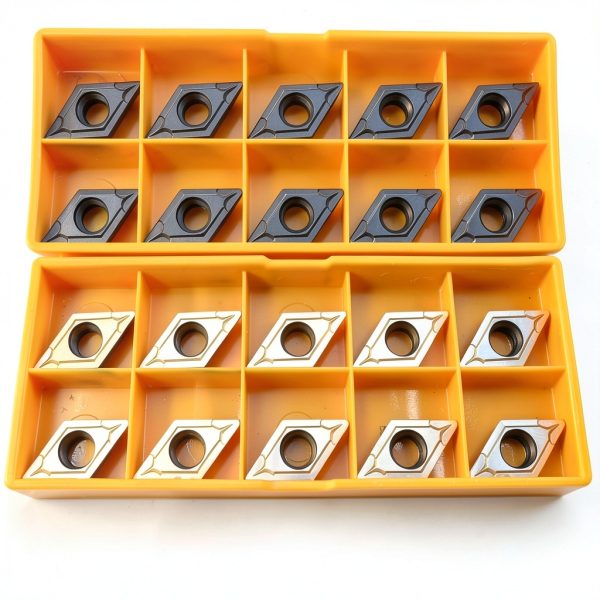 Cutting Tools 20pcs DCMT32.51/52 Indexable Turning Inserts KinRite-4