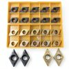 Cutting Tools 20pcs DCMT32.51/52 Indexable Turning Inserts KinRite-0