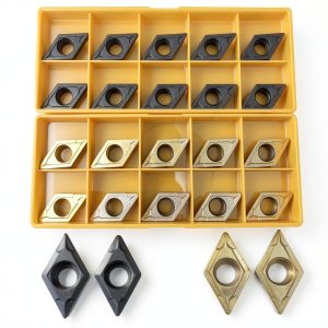 Cutting Tools 20pcs DCMT32.51/52 Indexable Turning Inserts KinRite-0