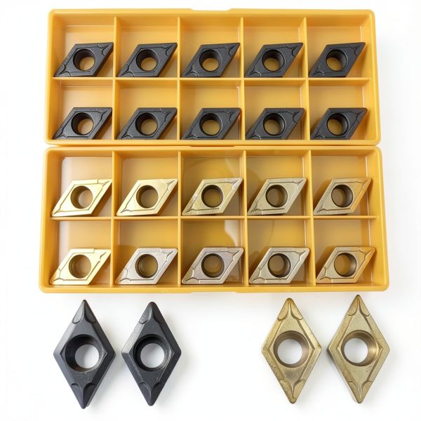 Cutting Tools 20pcs DCMT32.51/52 Indexable Turning Inserts KinRite-0